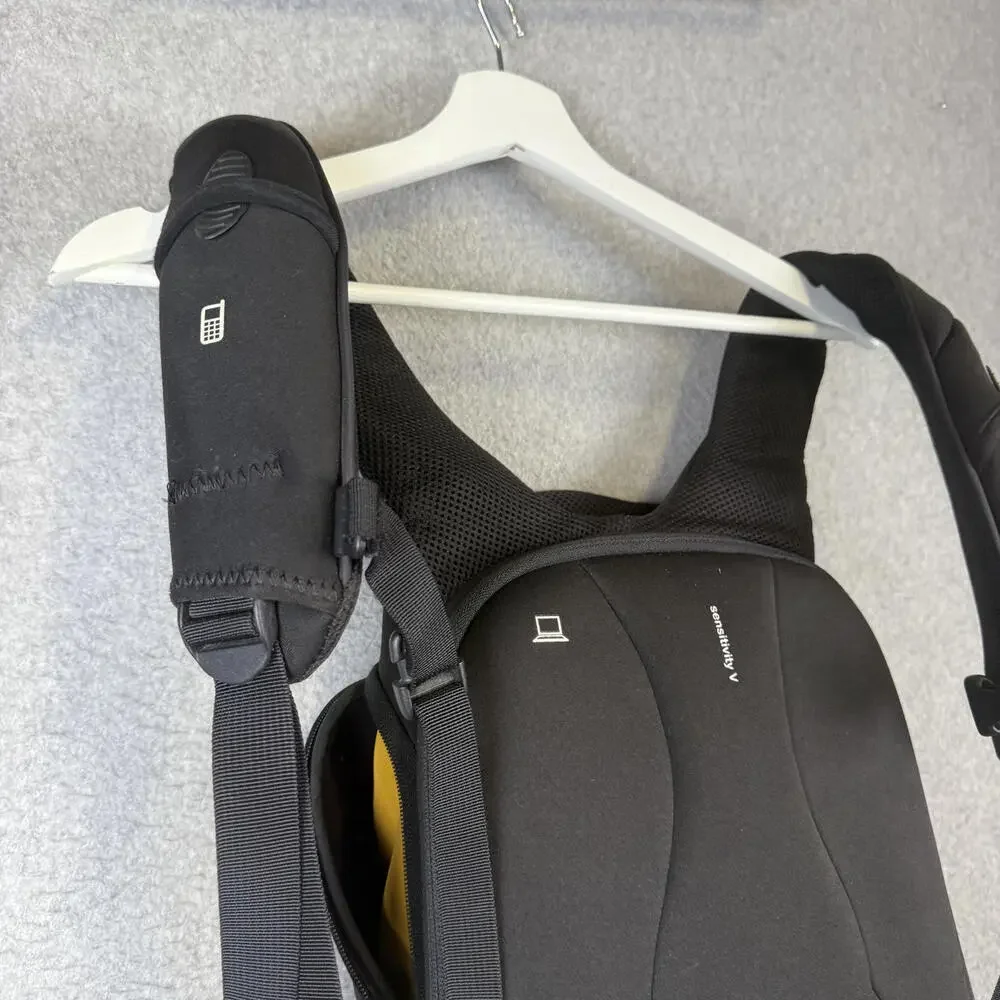Kata Sensitivity V Ergo-Tech Backpack Black For Camera, Accessories, and Laptop